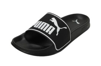 Puma Unisex-Adult Leadcat 2.0 Black-White Slide – 9 UK (39522904)
