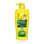 DABUR Vatika Anti Dandruff Shampoo, with Lemon & Methi for Dandruff Free Hair – 640ml