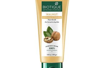 Biotique Walnut Exfoliating & Polishing Face Scrub For Normal to Dry Skin, 100gm