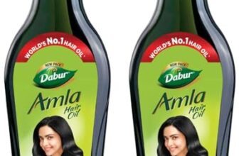 Dabur Amla Hair Oil – 1100ml (550ml x 2) | For Strong, Long and Thick hair | Nourishes Scalp | Controls Hair Fall, Strengthens Hair & Promotes Hair Growth