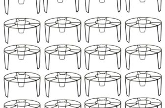 Go Hooked Flower Pot Stand for Balcony | Gamla Stand | Plant Stand for Indoor Living Room | Planter Stand (Black, Pack of 20)