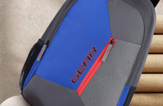 Gear Blocky 2 16 L Backpack(Grey, Yellow)