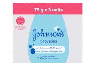 Johnson & Johnson Baby Soap 75g (Pack of 3)