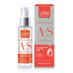 Livon Professional Nourishing Serum for Women & Men | With Argan, Shea & Multivitamins | For Softer, Stronger & Frizz-free Hair | No Paraben, Sulphate or Mineral Oil | All Hair Types | 100ml