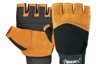 STAR X Gangster Punch Gym Gloves Brown for Men and Women