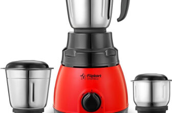 Flipkart SmartBuy Redzo 500 W Juicer Mixer Grinder(Redzo | 3 Jars | Red)