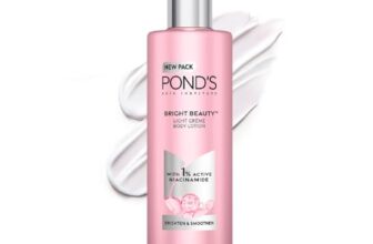 POND’S Bright Beauty Light Crème moisturizing Body Lotion With 1% Niacinamide For Smooth & Bright Skin, for All skin Types,600ml