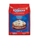 Kohinoor Pulao Basmati Rice, 1 kg | Long-Grain Basmati (Cooked grain up to 18 mm) | Aromatic & Flavorful Rice | Ideal for Pulao