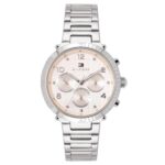 Tommy Hilfiger Quartz Multifunction Peach Dial Stainless Steel Strap Casual Watch for Women_TH1782488W