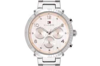 Tommy Hilfiger Quartz Multifunction Peach Dial Stainless Steel Strap Casual Watch for Women_TH1782488W