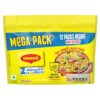 MAGGI 2-Minute Instant Noodles, Masala Noodles With Goodness Of Iron, Made With Choicest Quality Spices, Favourite Masala Taste, 840/900g Pouch (Pack of 12, 70/75g each) (weight may vary)