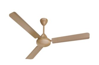 Havells Mozel XP 1200mm Ceiling Fan, Best in Class Base Fan with High Air Delivery, Energy Saving & 100% Pure Copper Motor | 2 Year Warranty | Desert Gold
