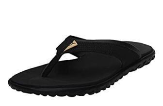 Puma unisex-adult Galaxy Comfort V3 Black-Team Gold Slipper – 11 UK (38531601)