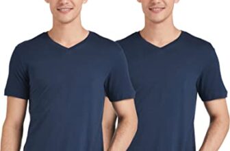 Amazon Brand – Symbol Men’s Solid Regular T-Shirt (Pack of 2) (SS20SYMTEE35-D_Blue S)