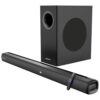 ZEBRONICS Juke BAR 4100 Soundbar, 200 Watts, Virtual 5.1, Quad Driver Soundbar, 6.5″ Subwoofer, Wall Mountable, Bluetooth v5.0 | HDMI (ARC) | Optical in | USB | AUX