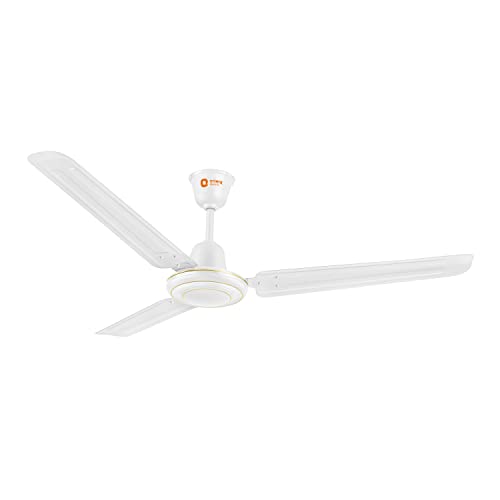 Orient Electric Apex-FX 1200mm Ceiling Fan for Home| BEE 1 Star Rated Energy Efficient Fan| Rust Resistant | Strong and Powerful Motor | 2 Years Warranty by Orient | White – Pack of 1