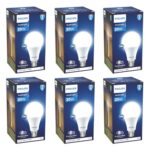 Philips 20-watt LED Bulb |AceBright High Wattage LED Bulb|Base: B22, Light Bulb for Home | Crystal White, Pack of 6