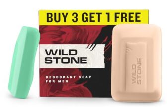 Wild Stone Soap, Ultra Sensual And Forest Spice Soaps For Bath, (Pack Of 4, 125Gm Each) | Daily Use Fragrant Soap | Skin Moisturized And Safe