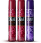Engage Nature Deo: 2 Berry Bloom & 1 French Garden (150ml X 3) Deodorant Spray  –  For Women(450 ml, Pack of 3)