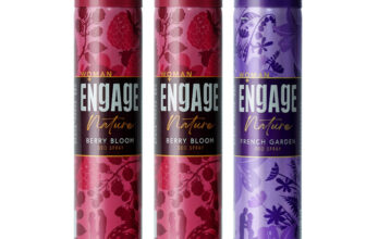 Engage Nature Deo: 2 Berry Bloom & 1 French Garden (150ml X 3) Deodorant Spray  –  For Women(450 ml, Pack of 3)