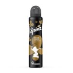 SpinZ Black Magic Perfumed Deo For Women, With International Aerosol Fragrances For Long Lasting Freshness And 24 Hours Protection From Odour Causing Bacteria, 200Ml