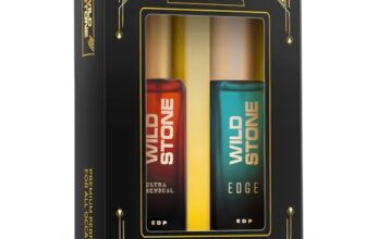 Wild Stone Perfume Gift Set for Men 2x20ml | Eau De Parfums | Premium Gift Set for Men | Ultra Sensual & Edge Perfume for Men | Long Lasting Luxury Fragrance