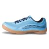 Nivia Flash 2.0 Badminton Shoes for Men, PVC Synthetic Leather & Mesh Upper, Duo‑Foam Midsole, Non‑Marking Herringbone Round Sole (Blue), UK11