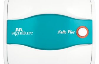 RR Signature Zello Plus 25L Storage Water Heater for Home|Geyser with Glass Line Tank|8 Bar, Suitable of High Rise Buildings |2 Yr Warranty on Product & 6 Yr on Tank by RR | Free Installation & Pipes