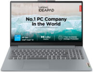 Lenovo IdeaPad Slim 3 Intel Core i3 13th Gen 1315U – (8 GB/512 GB SSD/Windows 11 Home) IdeaPad Slim 3 15IRU8 Thin and Light Laptop(15.6 Inch, Arctic Grey, 1.62 Kg, With MS Office)