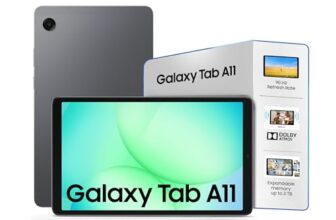 Samsung Galaxy Tab A11, 22.05 cm (8.7 inch) TFT LCD Display, 4 GB RAM, 64 GB Storage, Wi-Fi + LTE Tablet, Gray