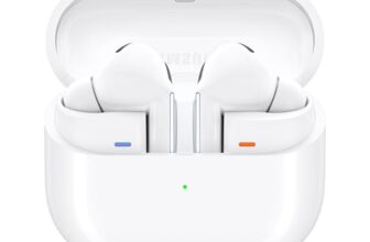 Samsung Galaxy in Ear ?Bluetooth, Wireless Earbuds 3 Pro (White) with Galaxy AI | Adaptive ANC | Real-Time Interpreter | 24-Bit Hi-Fi Audio | Up to 37H Battery | IP57