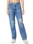 SPYKAR Women Mid Blue Straight Fit Regular Length Jeans