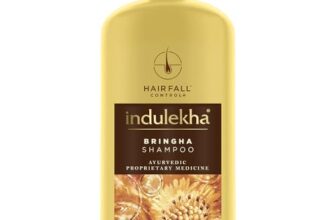 Indulekha Bringha Shampoo 1L|| Proprietary Ayurvedic Medicine for Hairfall|| 1L