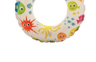 Intex Lively Print Swim Rings, Multi Color
