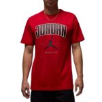 Nike Men’s Regular Fit T-Shirt (HQ0009-687_Gym RED Black