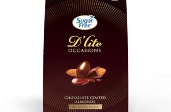 Sugar Free D’Lite Chocolate Coated Almonds Gift Pack, 100 g