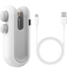 BASEVEL Portable Mini Sealing Machine, Handheld Packet Sealer for Food, Snacks, Chips, Fresh Storage, Plastic Bags Sealing Machine, Type C Charging Vaccum Sealers (multicolour) (L1)