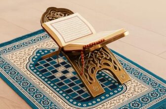 BSB HOME Prayer Aasan/Meditation Mat – Velvet Mat for Pooja, Meditation, Namaz – Teal Blue 70cm X 110cm – Perfect Aasan for Puja/Prayer – Floor Mat for Sitting, Multipurpose Rug