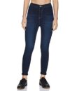 Amazon Brand – Symbol Women’s Skinny High Rise Jeans (SS19DNM002B_Dark Blue 6_26)