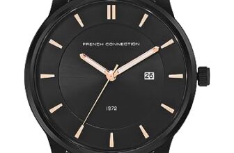 French Connection Spring-Summer 2023 Analog Black Dial Men’s Watch-FCN00057D