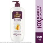 BAJAJ Almond Drops Anti Hairfall Shampoo with Almond Oil & Vitamin E(650 ml)