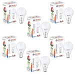 Bajaj Ivora HB LED Lamp 9W | Cool Day Light-6500K B22 | IR Free | UV Free | EnvIRonment Friendly‎ | Energy Efficient | 3.5 KV Surge Protection | Open CIRcuit Protection (Pack Of 6) | 1 Yr Warranty |