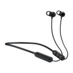 Skullcandy Jib Plus in-Ear Bluetooth Wireless Earbuds with 6 Hours Battery Life, Sound Isolation, Microphone, Volume & Track Control, Splash Resistant – Black