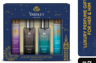 Yardley London Luxury Perfume Gift Set for Her & Him| 18ml x 2 + 20ml x 2 Combo Set(Set of 4)
