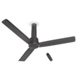 Havells 1200mm Elio BLDC Ceiling Fan | Remote Controlled, High Air Delivery Fan | 5 Star Rated, Upto 60% Energy Saving, 2+1* Year Warranty | (Pack of 1, Smoke Brown)