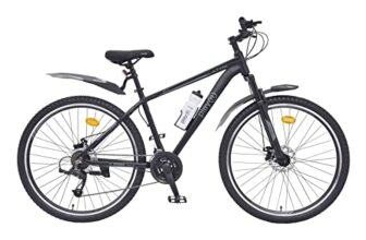 playR Atom 29 Inch Alloy – 21 Speed Bicycle – Front Wheel Shock Abs, Front & Rear Disc Brakes, Durable, Heavy Duty City & Outdoor Cycle for Men & Women All Season