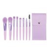 TEMPERIA (Pack of 8) Small Size Makeup Brush Set – Soft Bristles Make Up Brushes Sets Kit for Foundation, Concealers, Eyeshadow, Blush, Compact Face Powder, Highlighter, Contour, Blending Eye Liner – With Pouch (Random Colors)