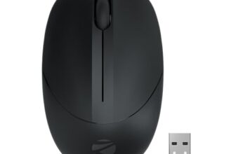 ZEBRONICS Panther 2.4GHz Wireless Mouse, 1600 DPI, Silent Operation, High Precision, 3 Buttons, Power Saving Mode, Comfortable & Ergonomic Design, for Mac | Laptop | Computer (Black)