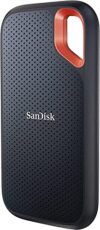 SANDISK Extreme 4TB Portable External SSD, 1050MB/s R, 1000MB/s W, 3m Drop Protection, IP65 Water/dust Resistant, PC,MAC & TypeC Smartphone Compatible, 5Y Warranty, Black Color