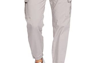 Amazon Brand – Symbol Men’s Stretchable Cargo Jogger Pants | Chinos | Casual Trousers (Slim Fit) (Ash_36)